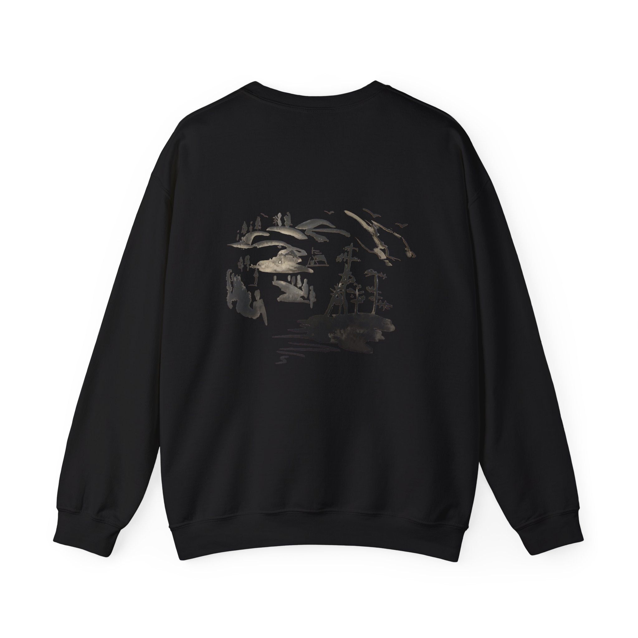 Nature Ink Crewneck Sweatshirt — Minimal NL Logo