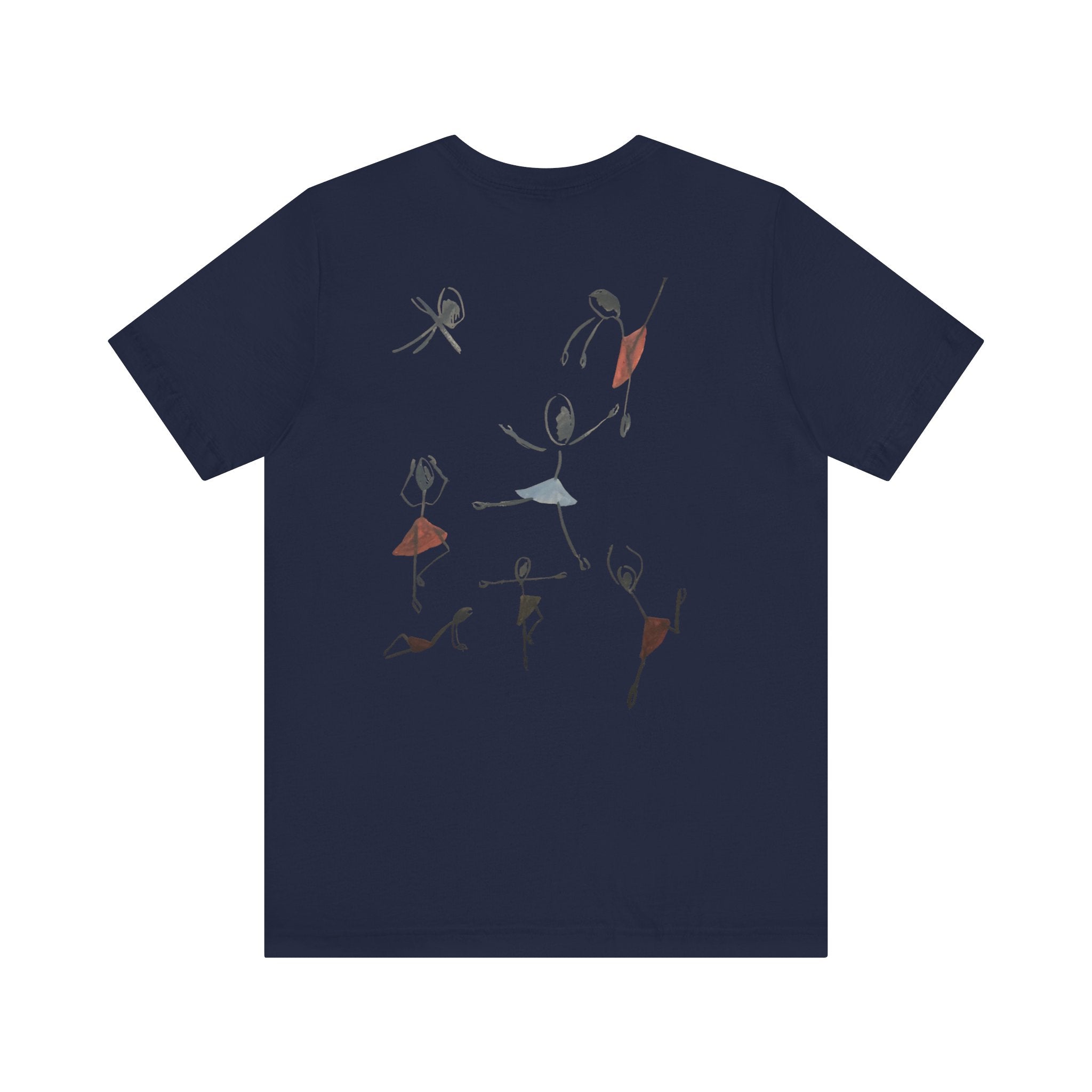 Dancer Sketch Tee — Minimal Ballet Silhouettes Graphic T-Shirt