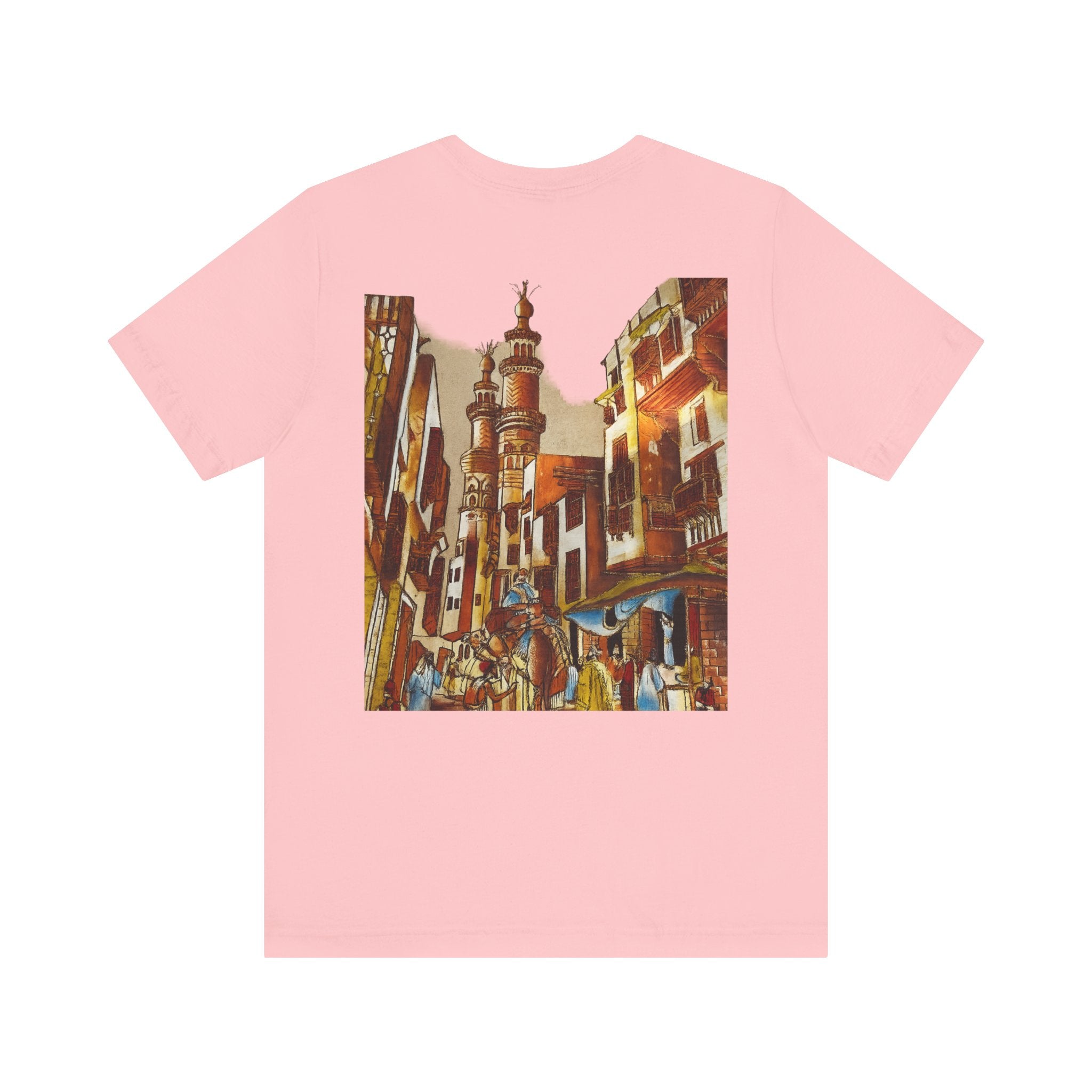 City Market Vintage Art Tee — Egyptian Scene Graphic T-Shirt