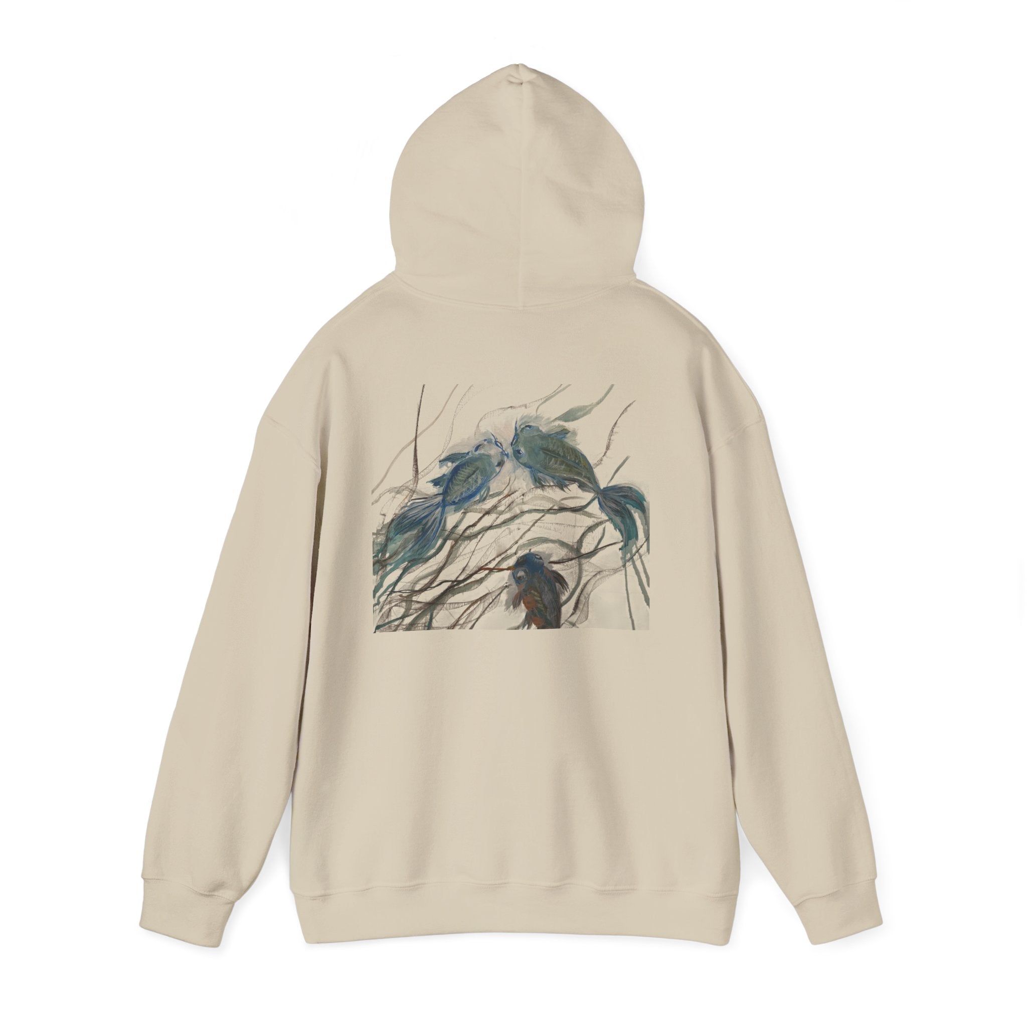 Koi Fish Swimming - Hoodie