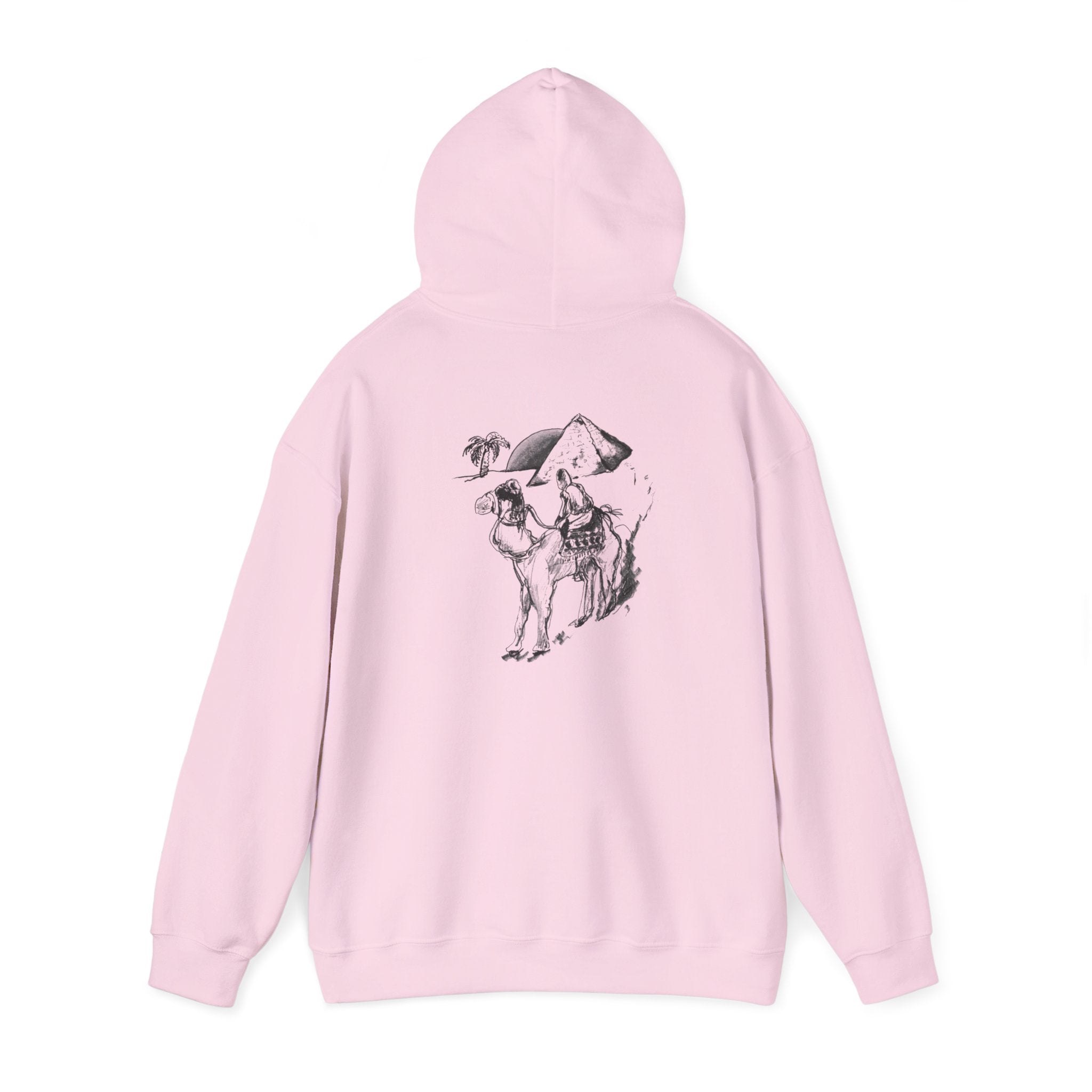Camel Sketch Hoodie — Eastern Graphic Pullover