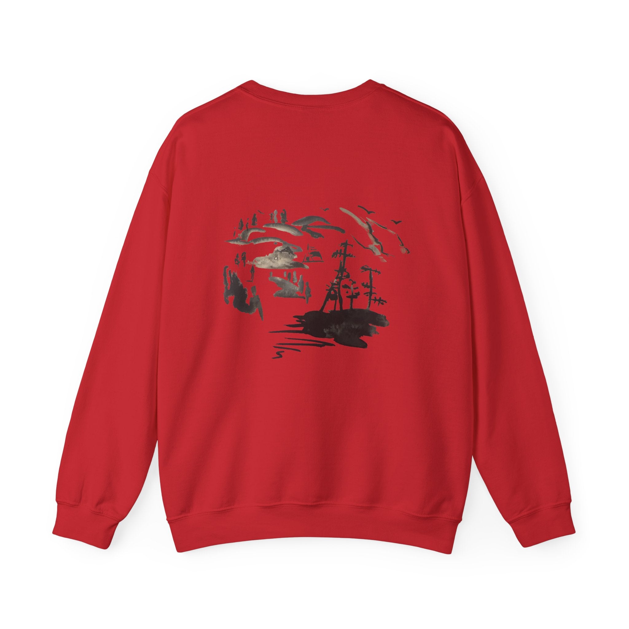 Nature Ink Crewneck Sweatshirt — Minimal NL Logo