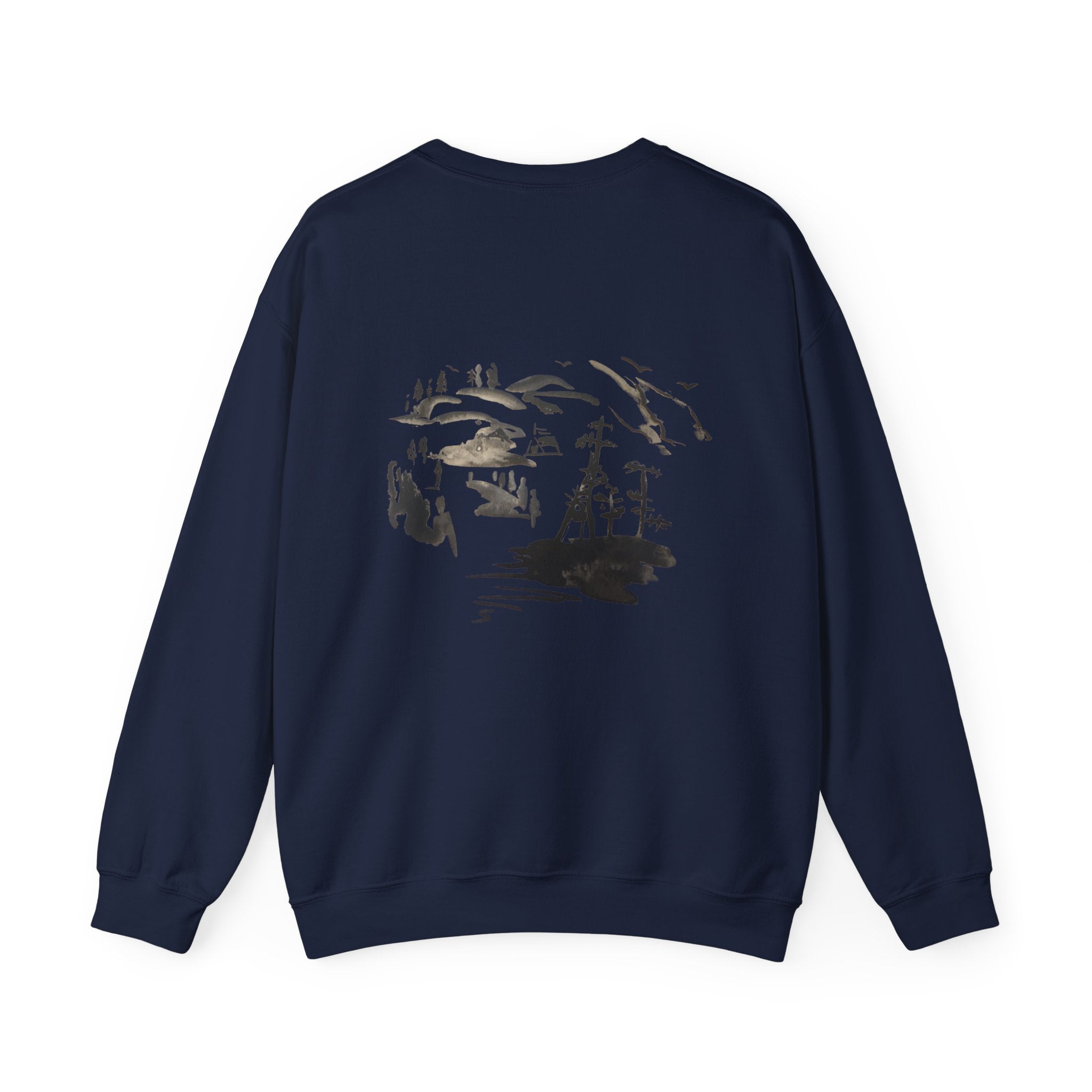 Nature Ink Crewneck Sweatshirt — Minimal NL Logo