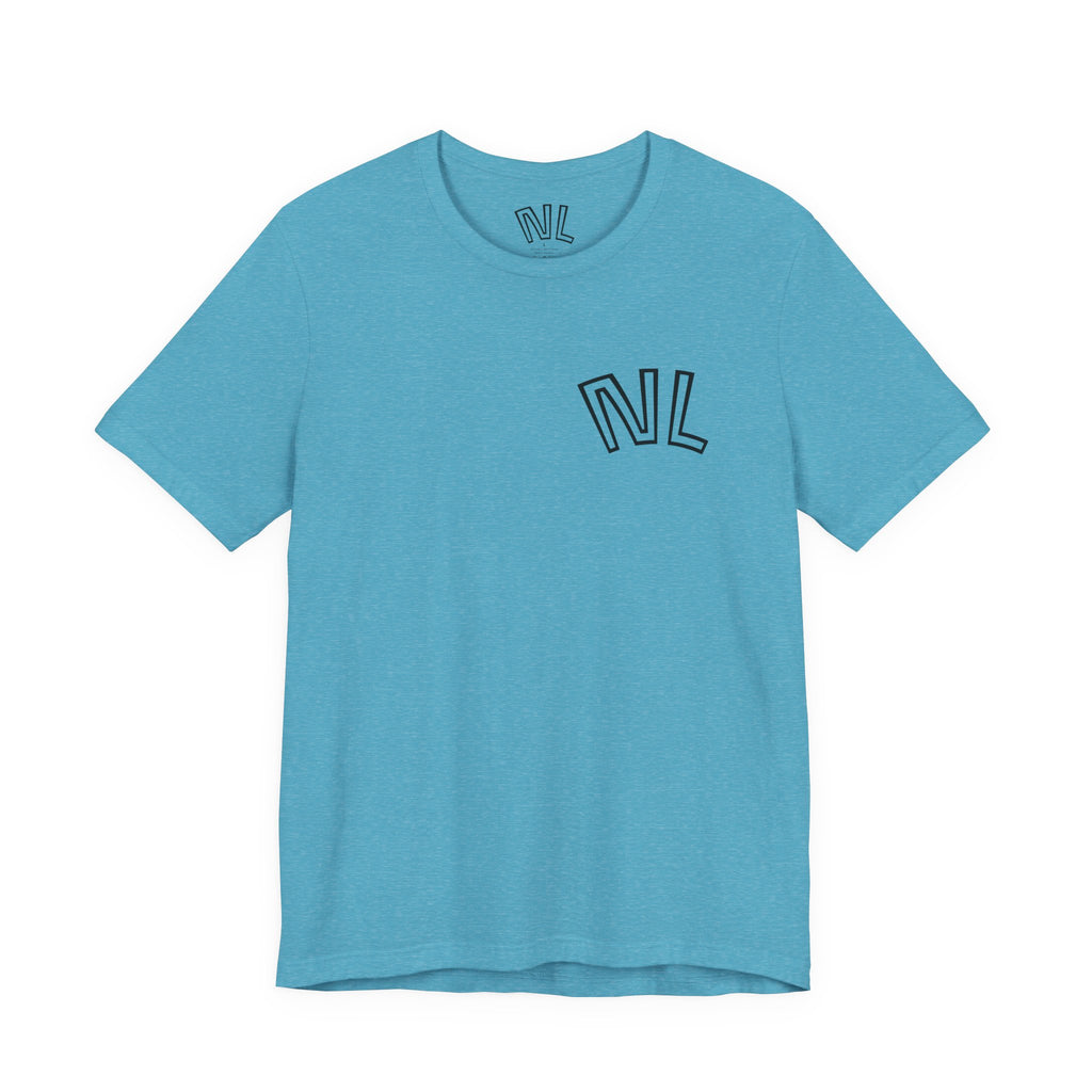 Blue Embrace Art Tee — Emotional Abstract Couple Graphic T-Shirt