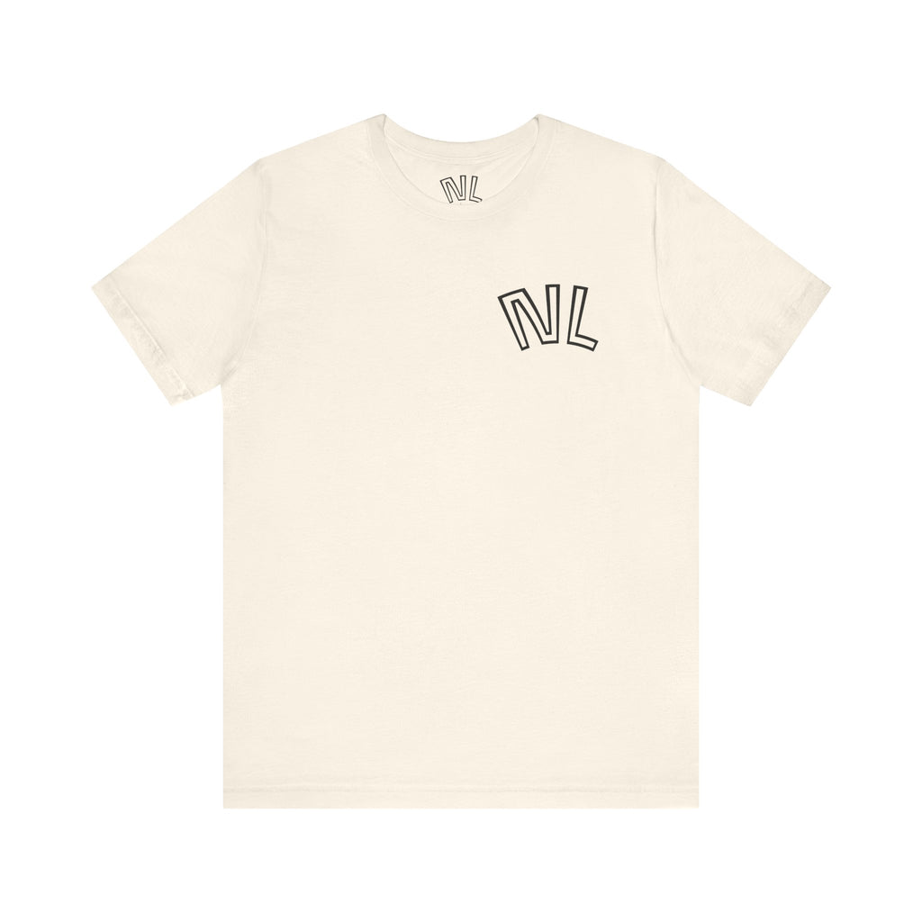 Floral Sketch Tee — Minimal Rose Line Art Short Sleeve T-Shirt