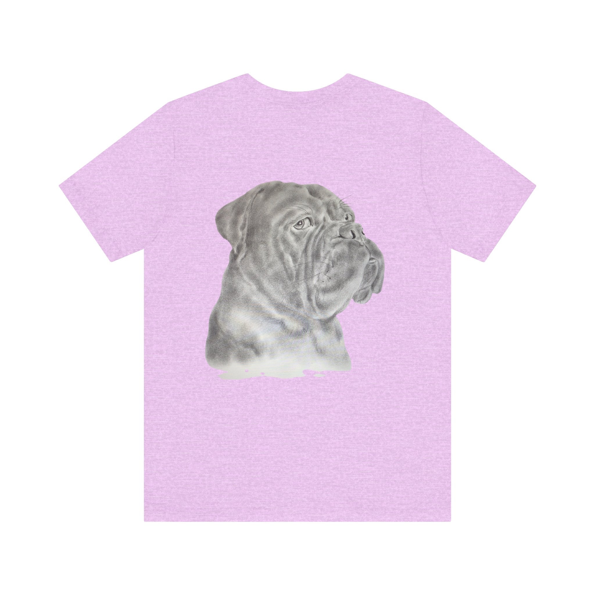 Bonzo Portrait Tee — Realistic Dog Art Graphic T-Shirt