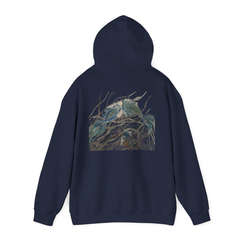 Koi Fish Swimming - Hoodie
