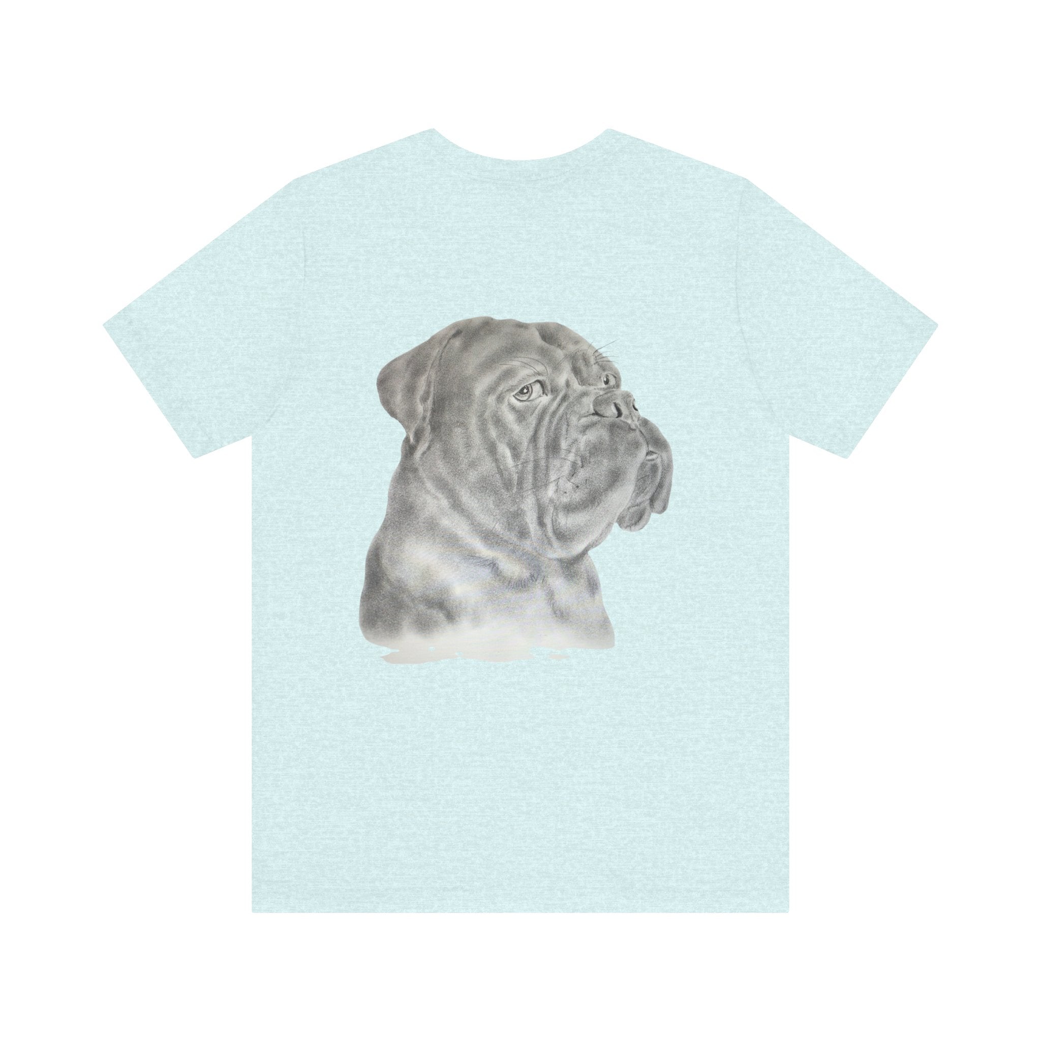 Bonzo Portrait Tee — Realistic Dog Art Graphic T-Shirt