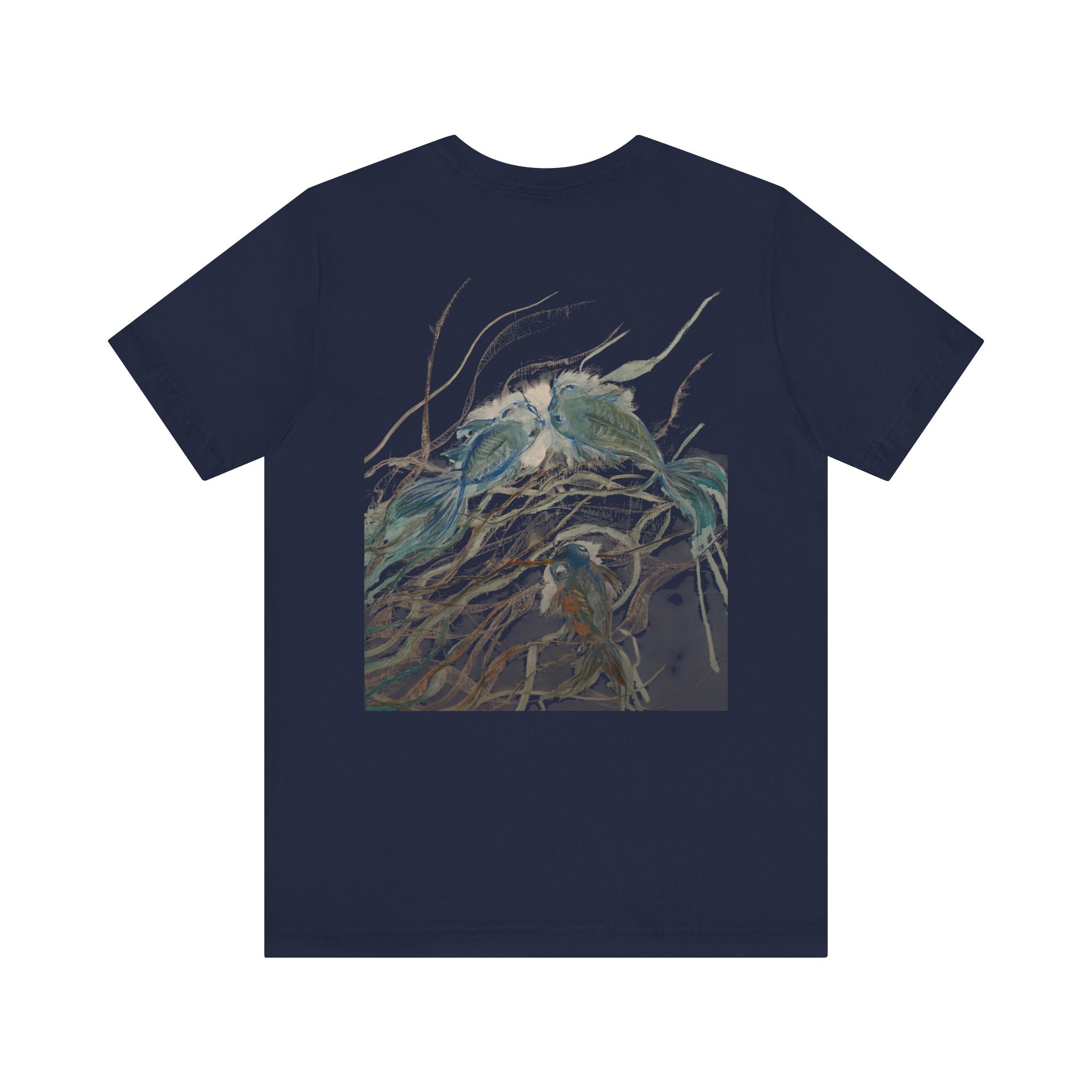 Koi Pond Tee — Artistic Watercolor Fish Graphic T-Shirt — NL