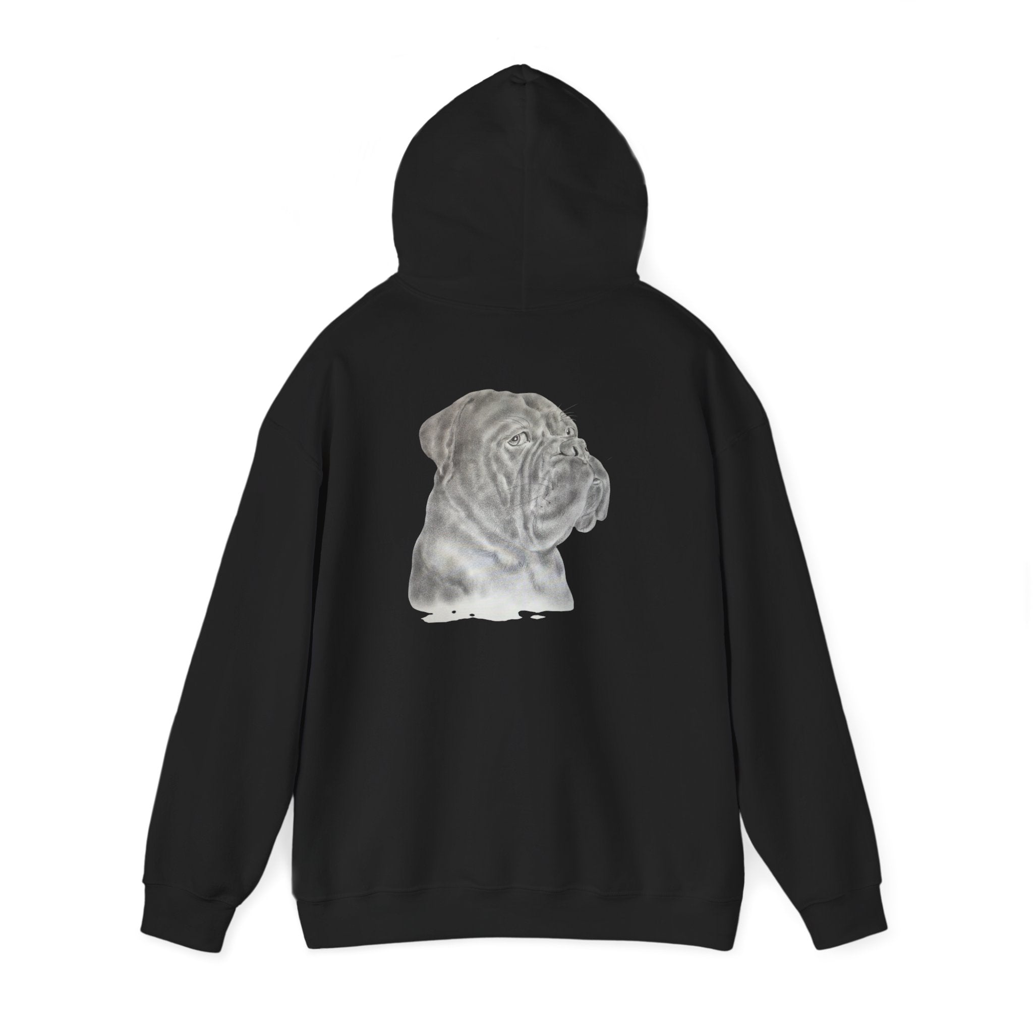 Bonzo Portrait Hoodie – Soft Realistic Dog Art Pullover