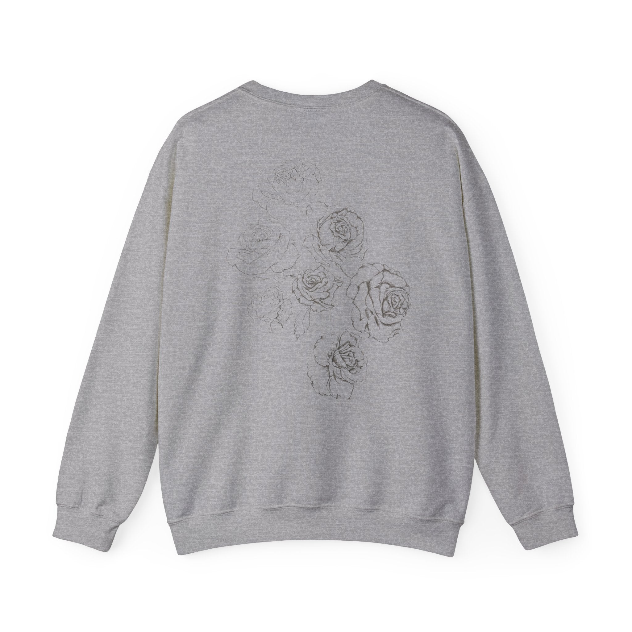 Rose Sketch Crewneck Sweatshirt — NL