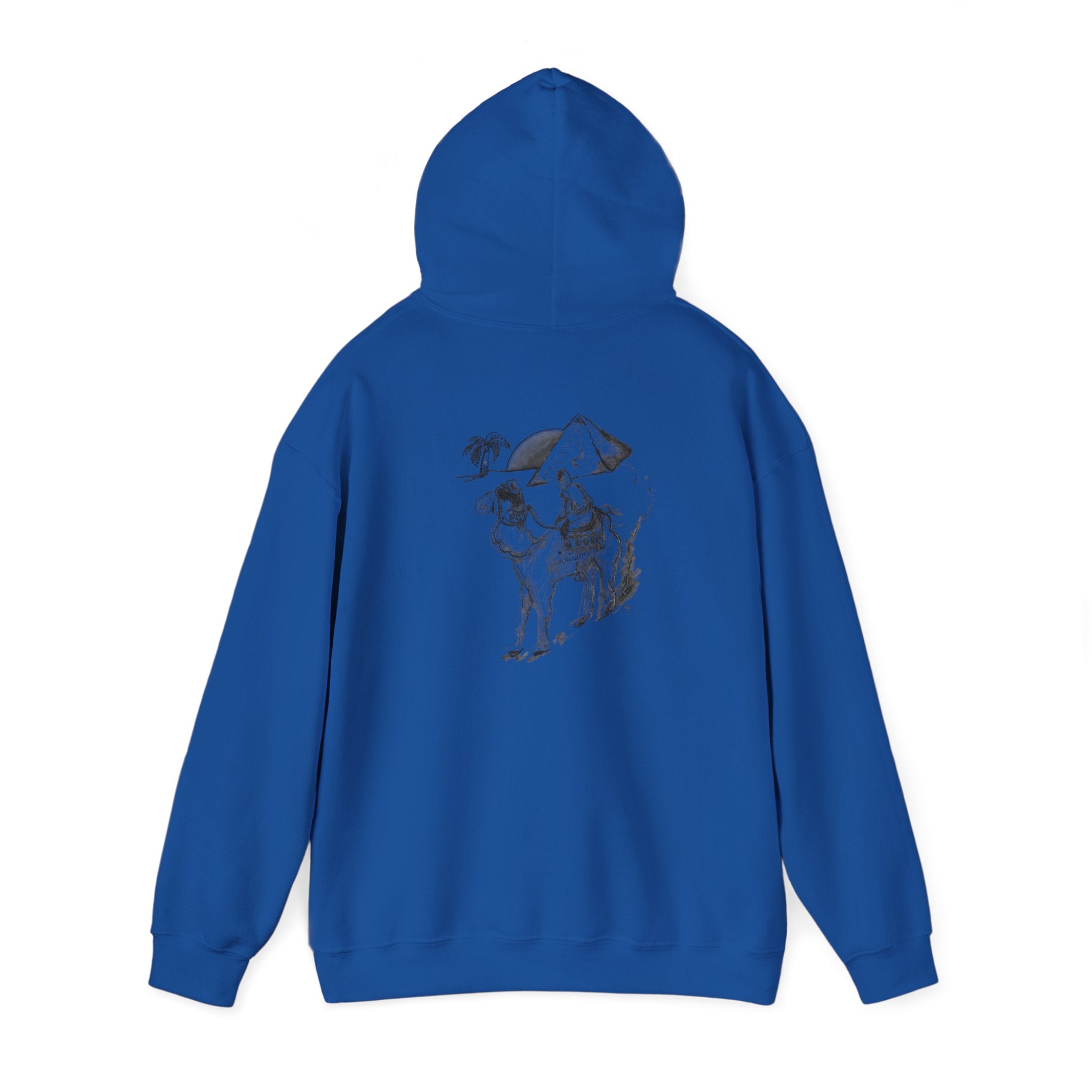 Camel Sketch Hoodie — Eastern Graphic Pullover