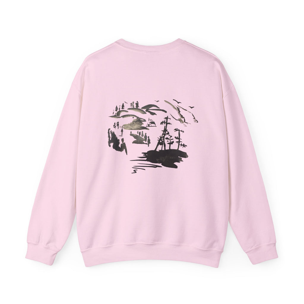 Nature Ink Crewneck Sweatshirt — Minimal NL Logo
