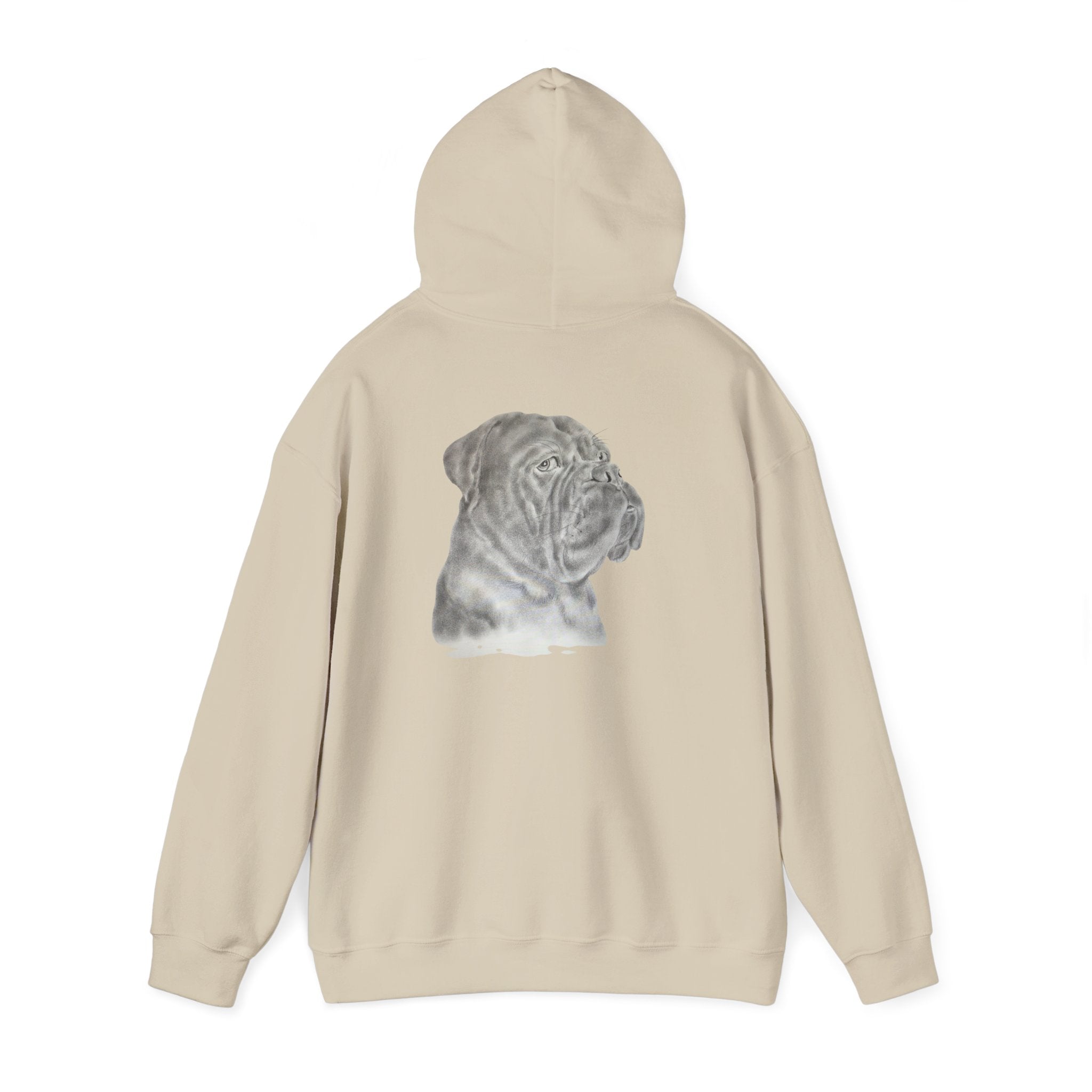 Bonzo Portrait Hoodie – Soft Realistic Dog Art Pullover