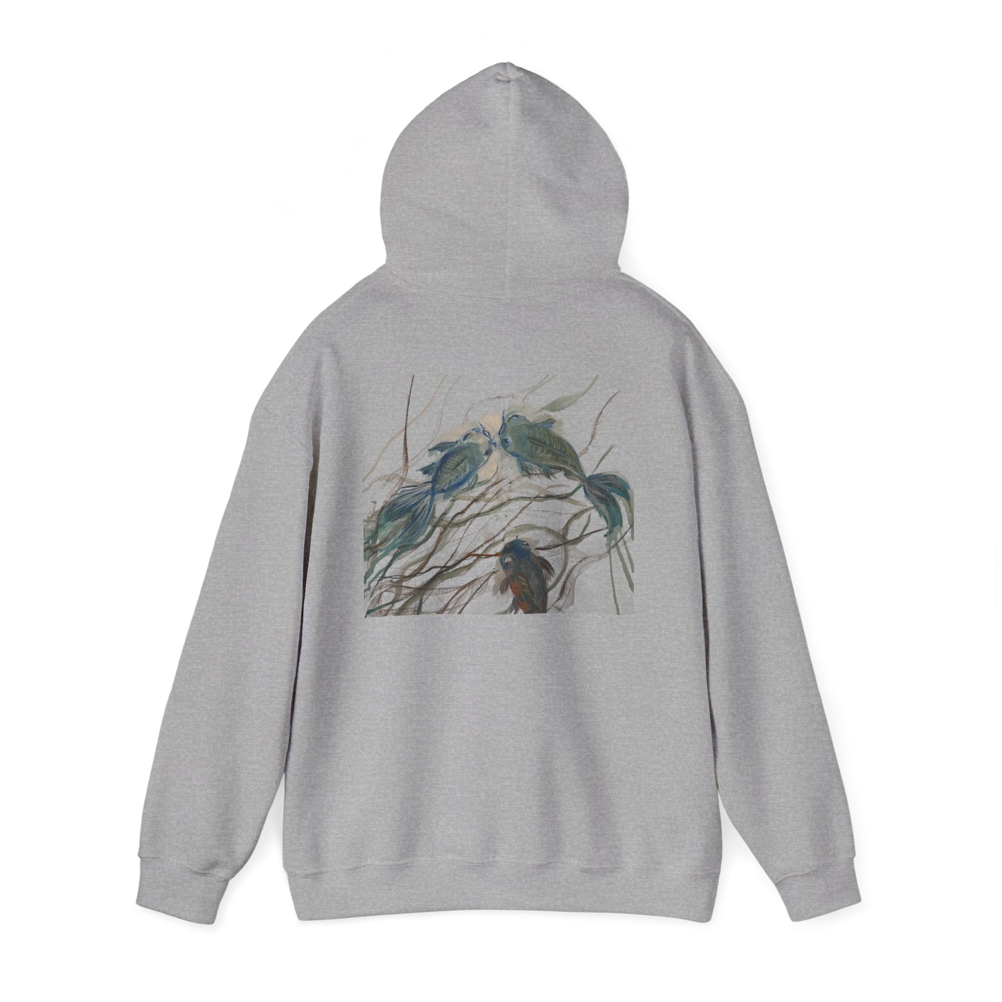 Koi Fish Swimming - Hoodie