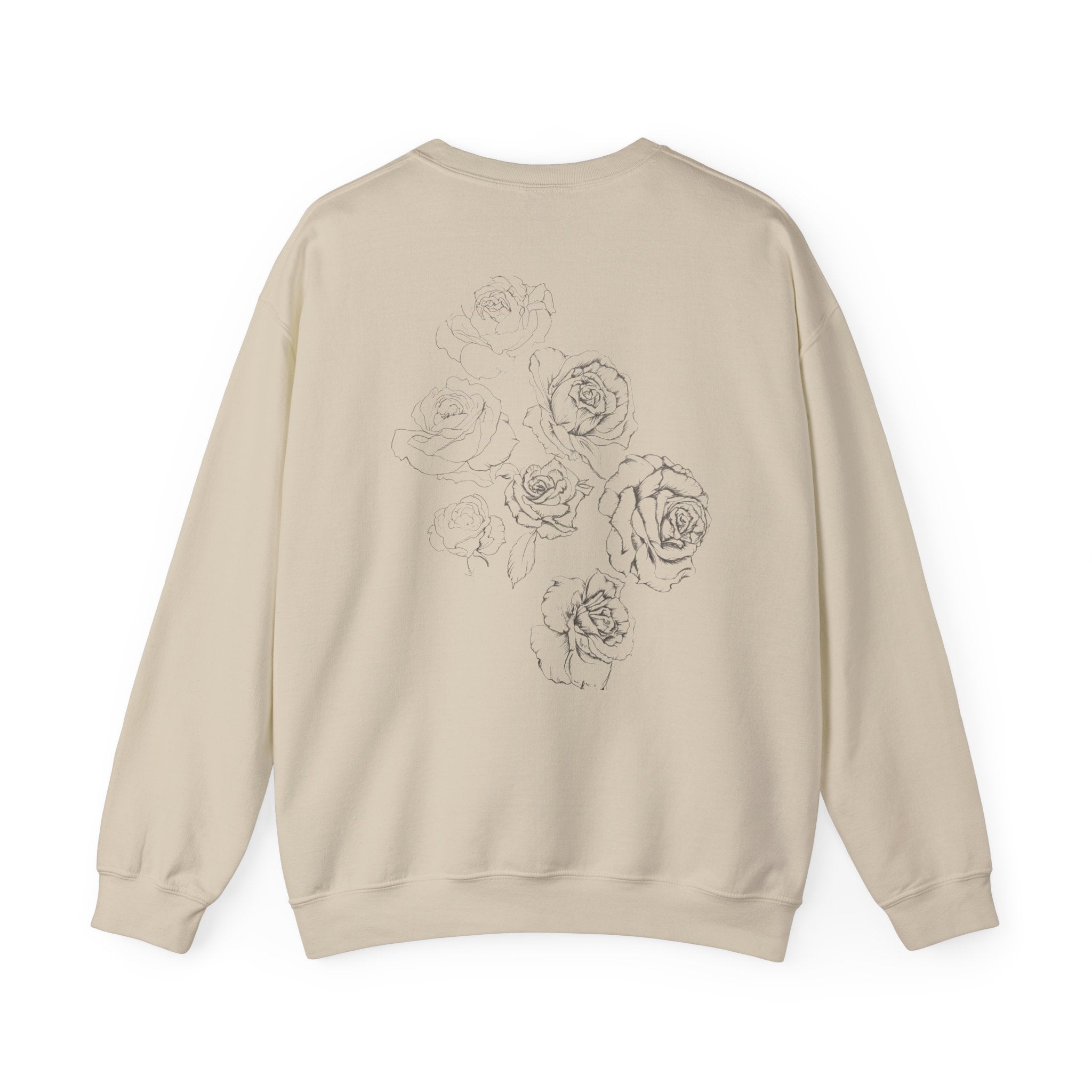 Rose Sketch Crewneck Sweatshirt — NL