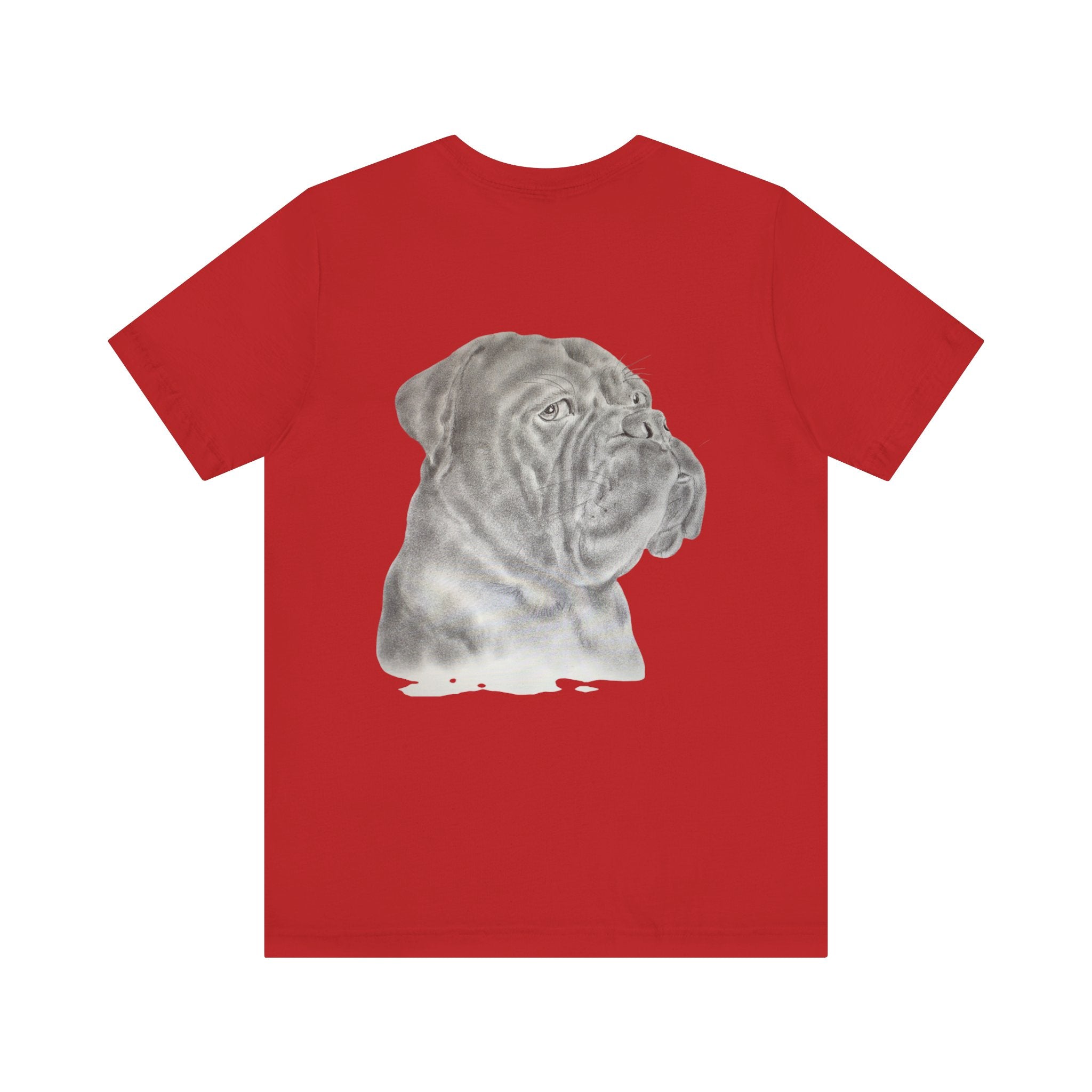 Bonzo Portrait Tee — Realistic Dog Art Graphic T-Shirt