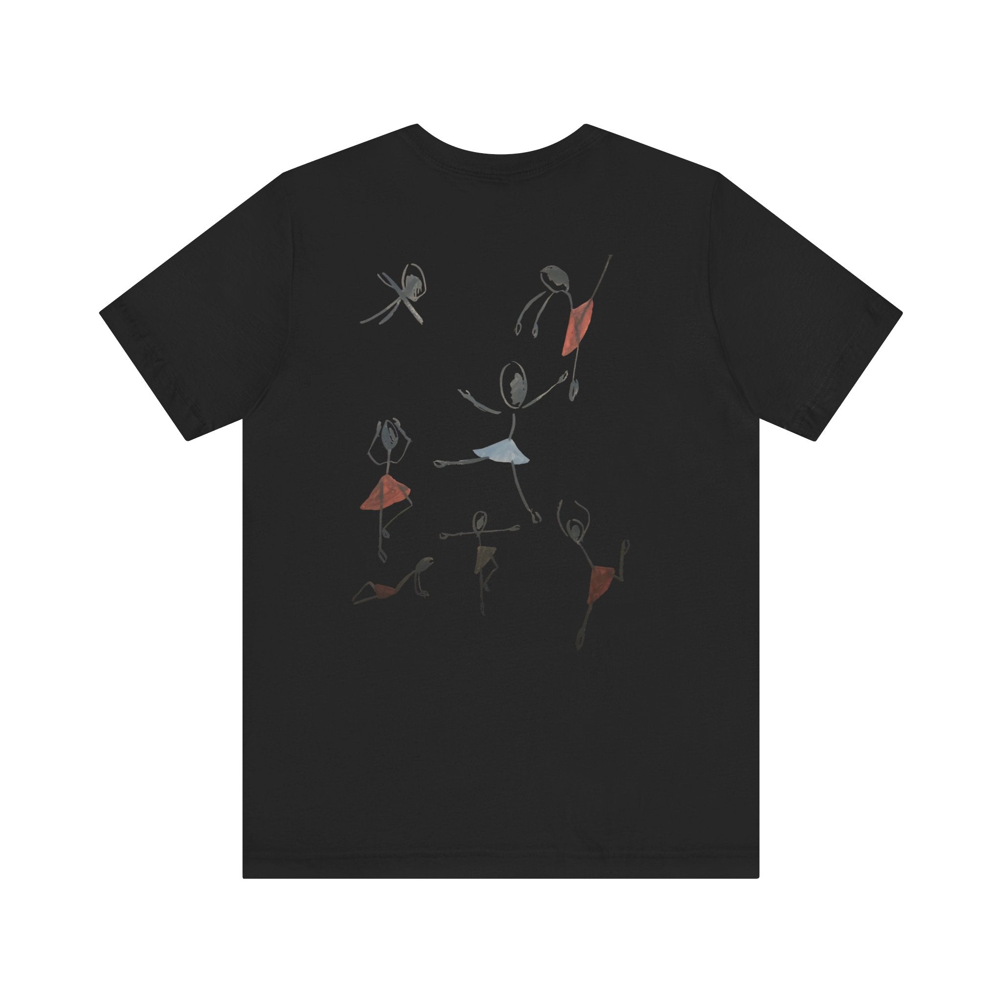 Dancer Sketch Tee — Minimal Ballet Silhouettes Graphic T-Shirt