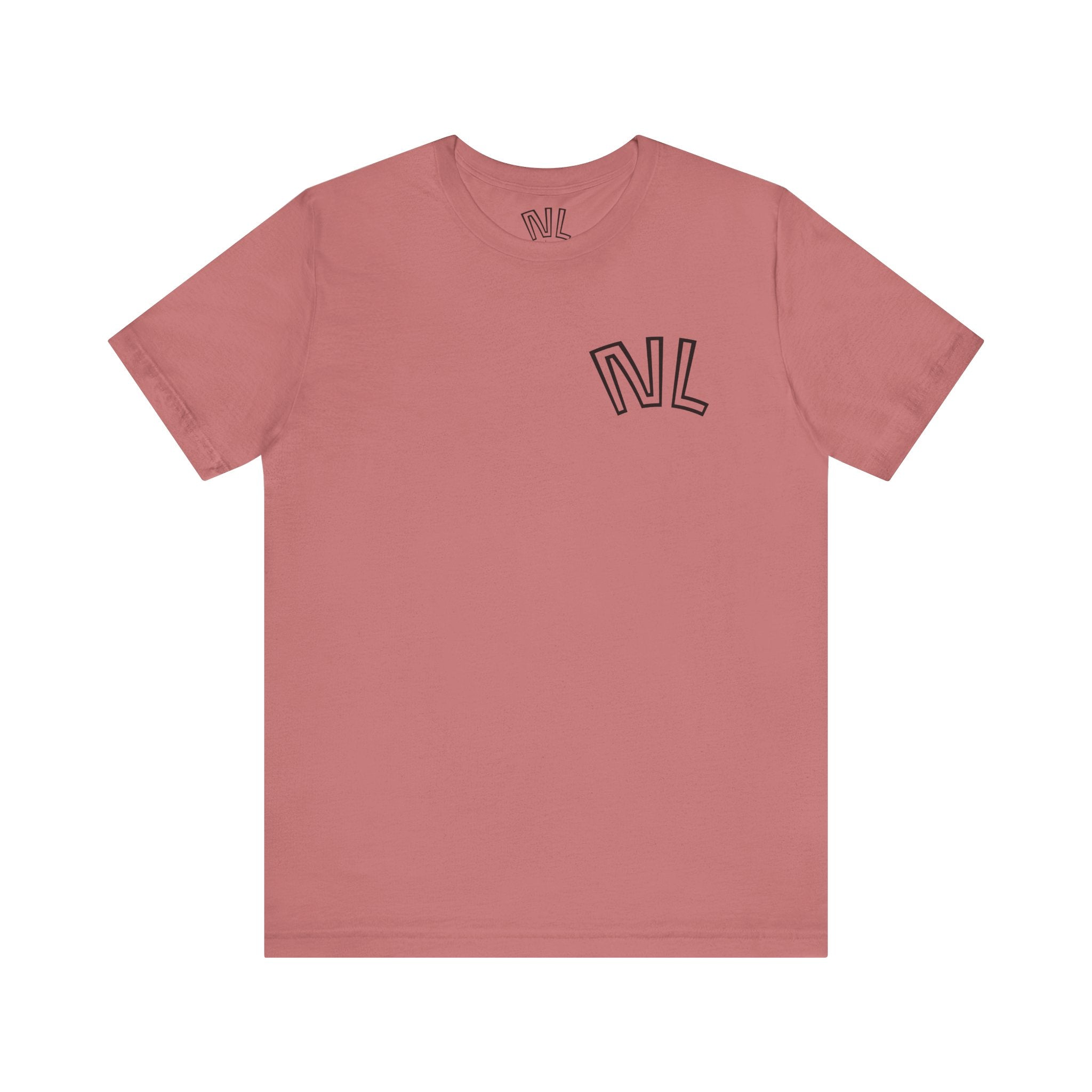 Floral Sketch Tee — Minimal Rose Line Art Short Sleeve T-Shirt