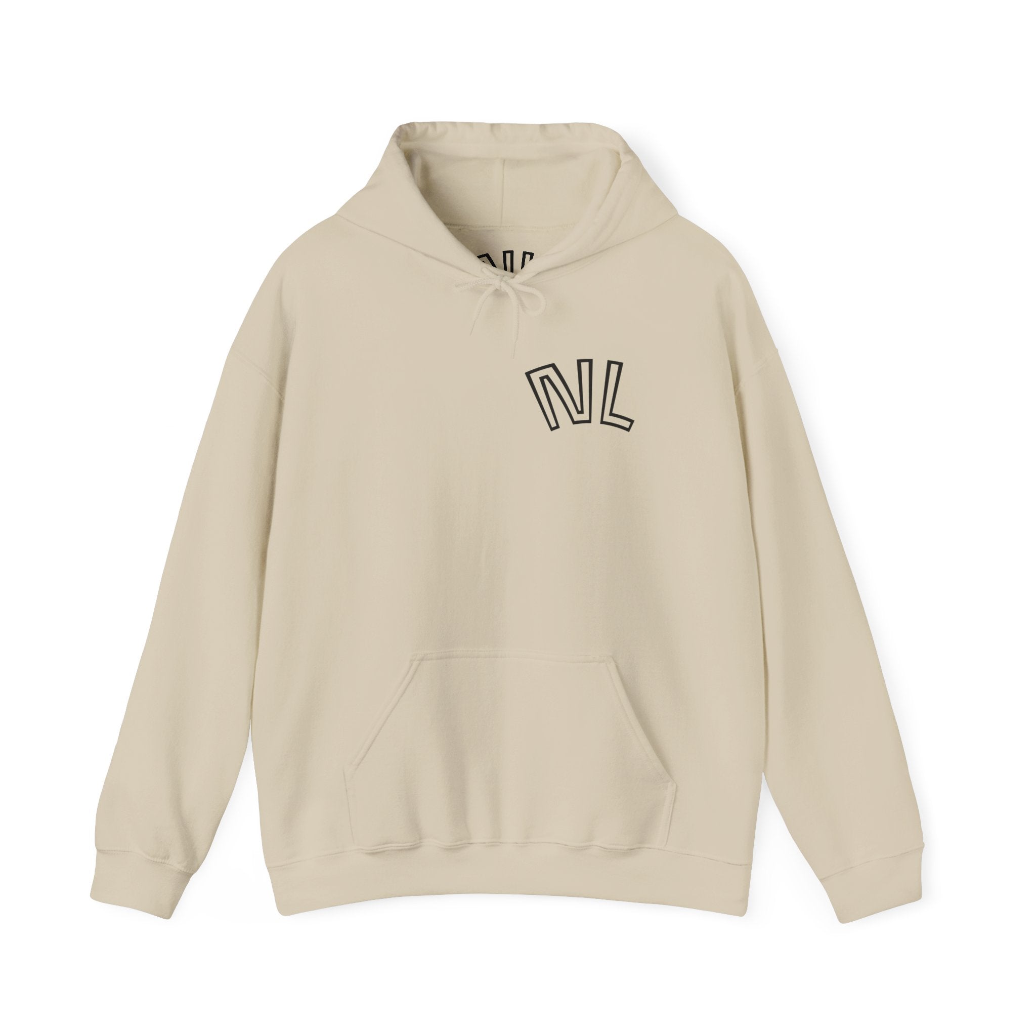 Graphic Hoodie — Vintage Egyptian Street Print — NL