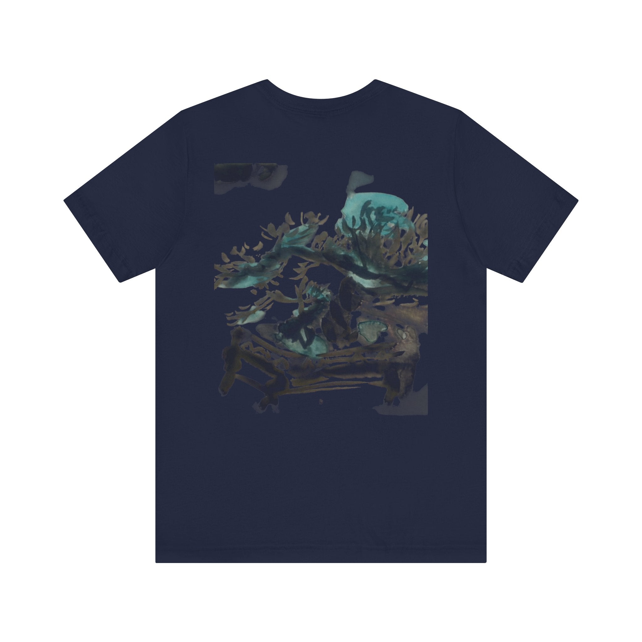 Pine Bonsai Watercolor T‑Shirt — Artistic Nature Graphic Tee — NL