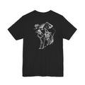 Desert Trek Graphic Tee — Camel & Pyramid Illustration T-Shirt