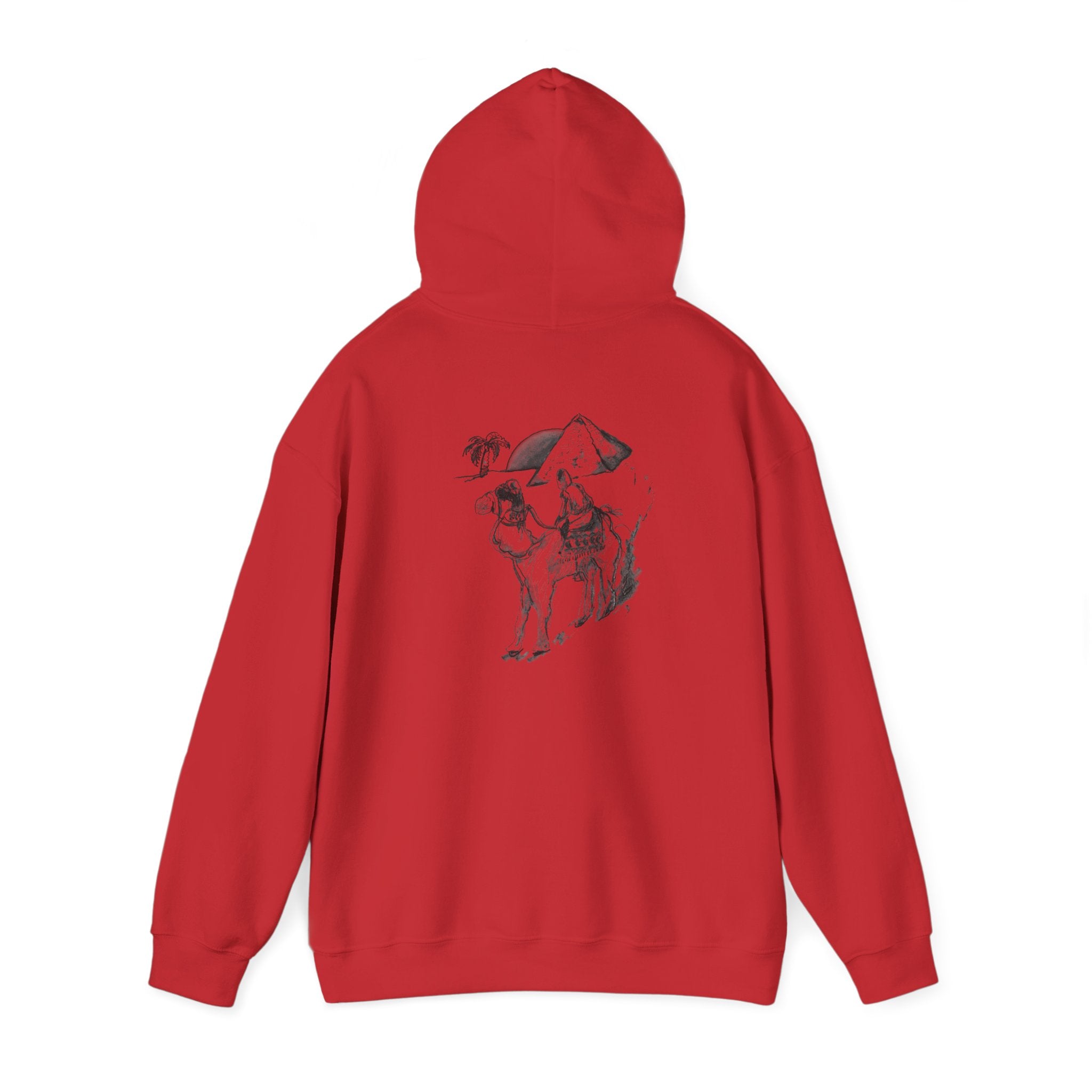 Camel Sketch Hoodie — Eastern Graphic Pullover