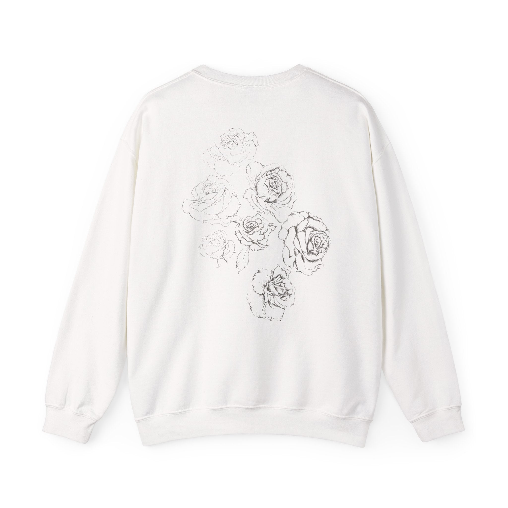 Rose Sketch Crewneck Sweatshirt — NL