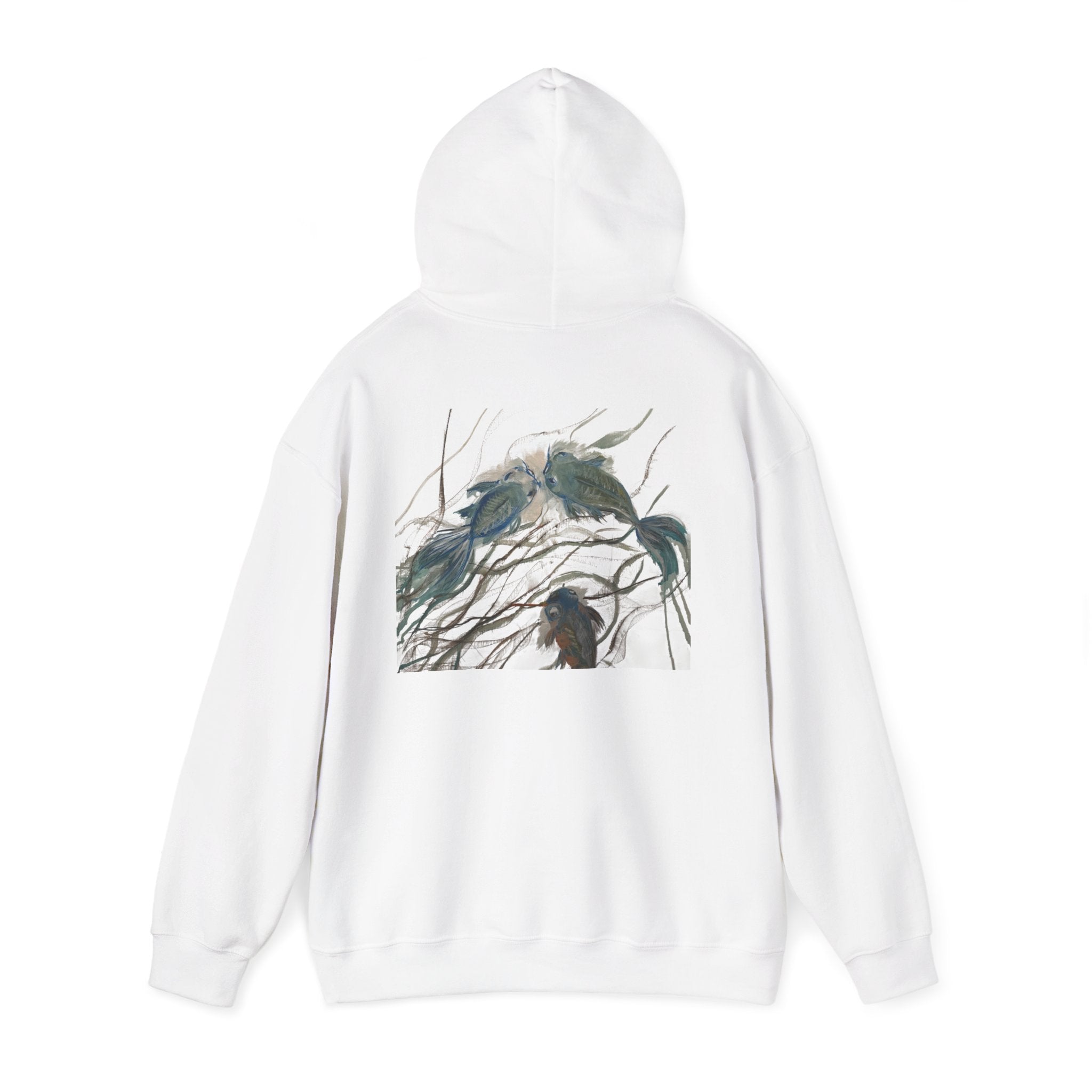 Koi Fish Swimming - Hoodie