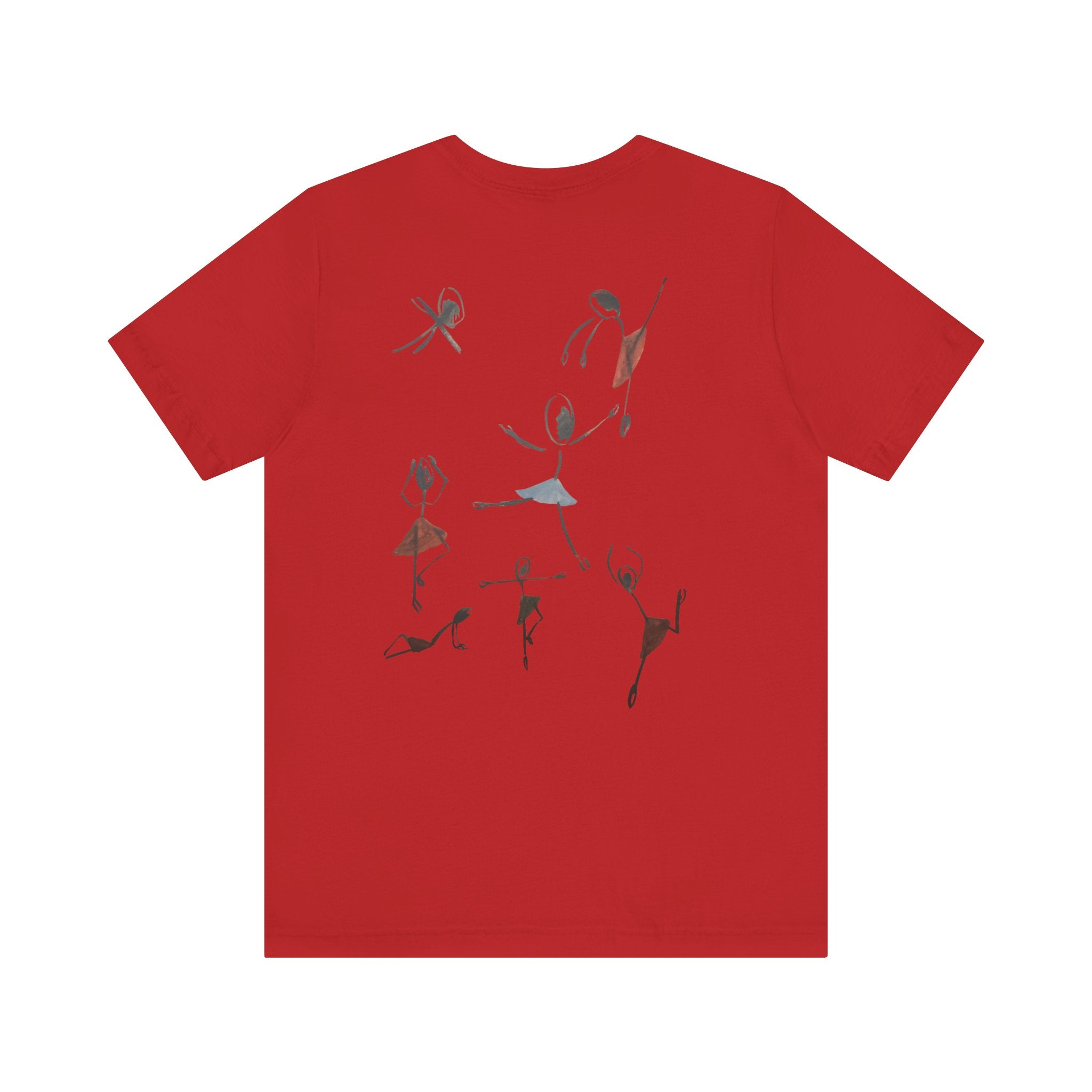 Dancer Sketch Tee — Minimal Ballet Silhouettes Graphic T-Shirt
