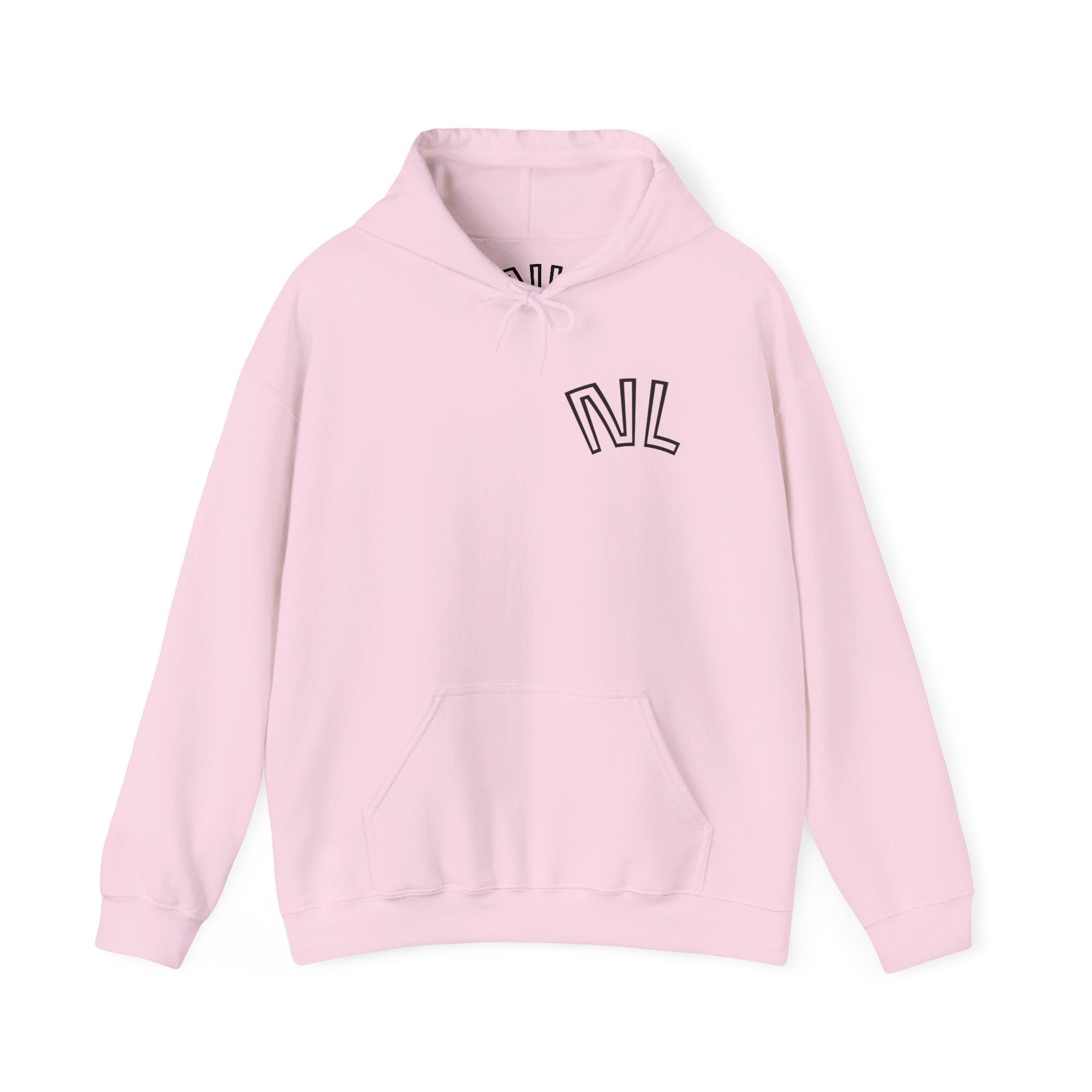 Floral Field Hoodie — Watercolor Wildflower Garden Pullover