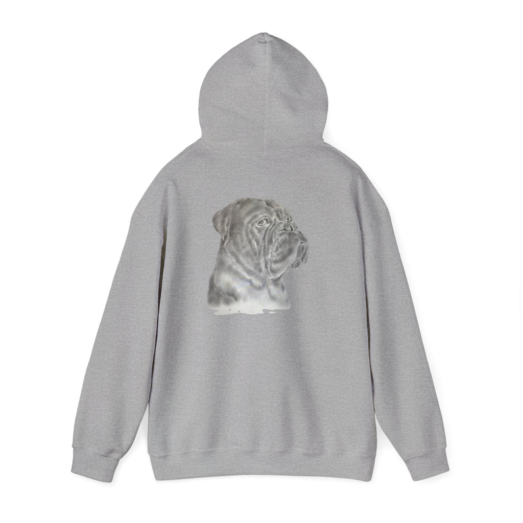 Bonzo Portrait Hoodie – Soft Realistic Dog Art Pullover