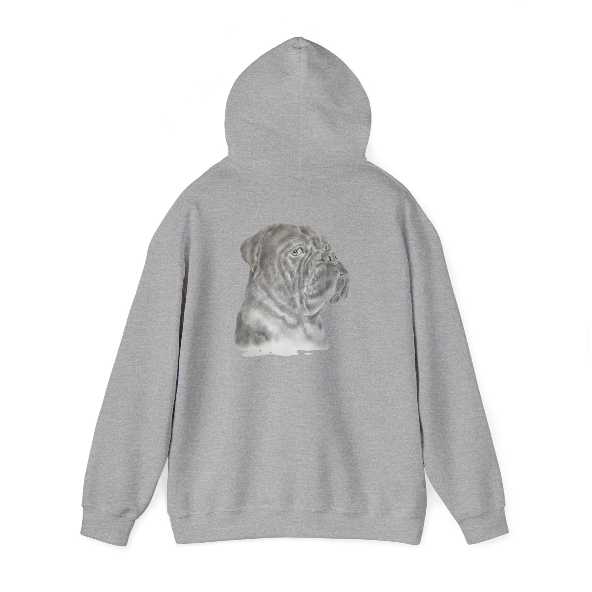 Bonzo Portrait Hoodie – Soft Realistic Dog Art Pullover